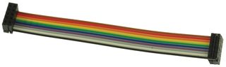 SAMTEC IDSD-05-D-04.50R Ribbon Cable, IDC Receptacle to IDC Receptacle, 10 Positions, 4.5 ", 114 mm, 2.54 mm