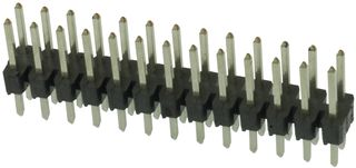 AMPHENOL COMMUNICATIONS SOLUTIONS 67997-426HLF Pin Header, Board-to-Board, 2.54 mm, 2 Rows, 26 Contacts, Through Hole, FCI BergStik 67997 Series