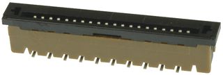 AMPHENOL COMMUNICATIONS SOLUTIONS SFW20S-2STE1LF FFC / FPC Board Connector, 1 mm, 20 Contacts, Receptacle, Surface Mount, Top