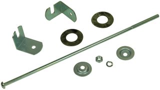 POMONA 1368-A-60 Mounting Bracket, Slotted, 10.5" Core Length, Ohmite 200 / 210 / 270 Series Resistors