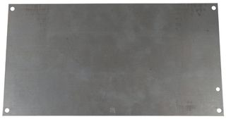 NVENT HOFFMAN A14P8G Panel, Conductive, 14 Gauge, Steel, Grey, A14086CHFL Enclosures 324 mm, 175 mm