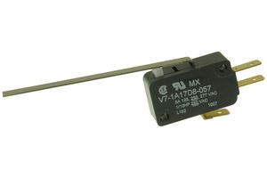 HONEYWELL V7-1A17D8-057 Microswitch, Miniature, Long Lever, SPDT, Quick Connect, 5 A