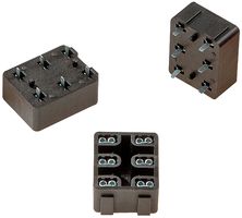 EAO 84-920 PCB Plug-In Base, Axial, for 84 Series Emergency Stop Switches