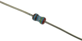 MULTICOMP PRO MCMF0W8FF2491A20 Through Hole Resistor, 2.49 kohm, MCMF Series, 125 mW, ± 1%, Axial Leaded, 200 V