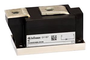 INFINEON DZ600N16KHPSA1 Diode Module, 1.6 kV, 735 A, 1.4 V, Single, Module, 2 Pins