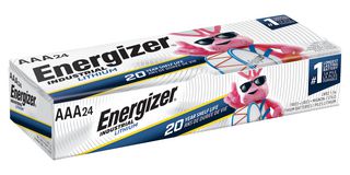 ENERGIZER LN92 Battery, 1.5 V, AAA, Lithium Iron Disulphide, Raised Positive and Flat Negative, 24