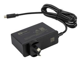 XP POWER PGW65US20-AU AC/DC Power Supply, Wall Mount, ITE, Industrial & Medical, 1 Output, 65 W, 5 V, 3 A, 12 V