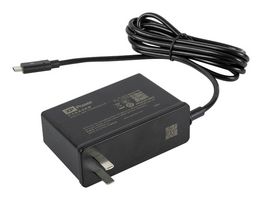 XP POWER PGW65US20-CN AC/DC Power Supply, Wall Mount, ITE, Industrial & Medical, 1 Output, 65 W, 5 V, 3 A, 12 V