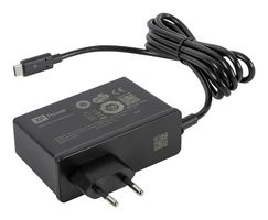 XP POWER PGW65US20-EU AC/DC Power Supply, Wall Mount, ITE, Industrial & Medical, 1 Output, 65 W, 5 V, 3 A, 12 V