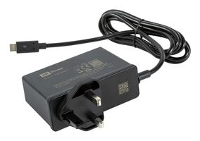 XP POWER PGW65US20-UK AC/DC Power Supply, Wall Mount, ITE, Industrial & Medical, 1 Output, 65 W, 5 V, 3 A, 12 V