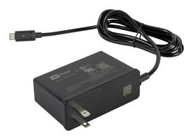 XP POWER PGW65US20-US AC/DC Power Supply, Wall Mount, ITE, Industrial & Medical, 1 Output, 65 W, 5 V, 3 A, 12 V