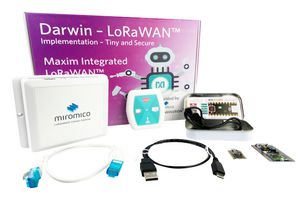 ANALOG DEVICES MAX32625LORAKIT# Starter Kit, MAX32625, ARM Cortex-M4F, DARWIN, LoRaWAN Module