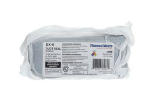ABB - THOMAS & BETTS DX-5 Duct Seal Compound, Electrical, Electronics, Silicone, Tube, 5lb, Gray