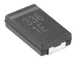 MURATA ECASD41E336M040KA0 Polymer Aluminium Electrolytic Capacitor, 33 µF, 25 V, 2917 [7343 Metric], 0.04 ohm