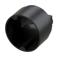 HARTING 09580083001 Circular Connector Insert, Black, UIC Series, 8 Contacts, Pin, Crimp