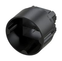 HARTING 09580163001 Circular Connector Insert, Black, UIC Series, 16 Contacts, Pin, Crimp