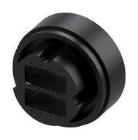 HARTING 09580163101 Circular Connector Insert, Black, UIC Series, 16 Contacts, Socket, Crimp