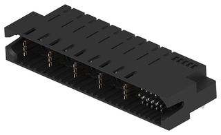 TE CONNECTIVITY 2391132-2 Connector, Right Angle, MULTI-BEAM Lite Series, 30 Contacts, Header, Through Hole