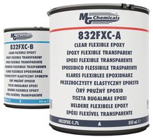 MG CHEMICALS 832FXC-1.7L Potting Compound, Epoxy - 2 Part, Clear, Can, 1.7 l, 1.77 kg, 832FXC Series