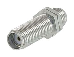 FAIRVIEW MICROWAVE FMAD10057 RF / Coaxial Adapter, SMA, Jack, SMA, Jack, Straight Bulkhead Adaptor, 50 ohm