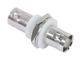 FAIRVIEW MICROWAVE FMAD10061 RF / Coaxial Adapter, BNC, Jack, BNC, Jack, Straight Bulkhead Adaptor, 50 ohm