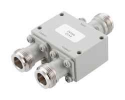 FAIRVIEW MICROWAVE FMDV1264 Power Divider, N - Female to Female, 1 In - 2 Out, 50 Ohm, 30 W, 6 to 18 GHz