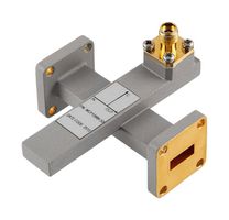 FAIRVIEW MICROWAVE FMWCP1098K-50 Crossguide Waveguide Coupler, 50 dB, 17.6GHz to 26.7GHz, Flange Mount