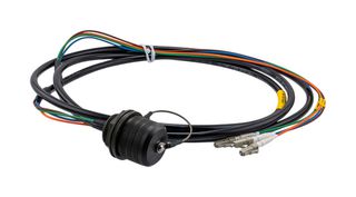 L-COM FCA-M8-JNLCM1MT-1 Fiber Optic Cable, OM1 Multimode, 4 Fibers, TFOCA 2 Receptacle- 4x LC/UPC, 62.5µm / 125µm, 1m