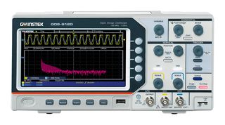 GW INSTEK GDS-912G Digital Oscilloscope, w/ 25MHz AFG, GDS-900 Series, 2 Channel, 100 MHz, 1 GSPS, 20 Mpts, 3.5 ns