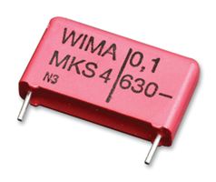 WIMA FKS2D016801A00KSSD Power Film Capacitor, Film / Foil PET, Radial Box - 2 Pin, 6800 pF, ± 10%, Pulse, Through Hole