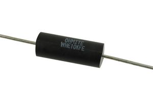OHMITE WHE10KFET Through Hole Resistor, 10 kohm, WH Series, 5 W, ± 1%, Axial Leaded