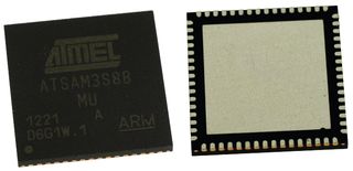 MICROCHIP ATSAM3S8BA-MU ARM MCU, SAM3S Series, SAM 32 Family SAM 3S Series Microcontrollers, ARM Cortex-M3, 32 bit, 64 MHz