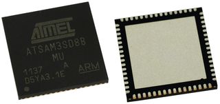 MICROCHIP ATSAM3SD8BA-MU ARM MCU, SAM3S Series, SAM 32 Family SAM 3S Series Microcontrollers, ARM Cortex-M3, 32 bit, 64 MHz