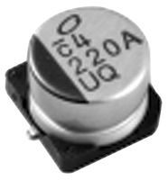 NICHICON UUQ1V4R7MCL1GB SMD Aluminum Electrolytic Capacitor, Radial Can - SMD, 4.7 µF, 35 V, 2000 hours @ 85°C, Polar