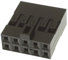 AMPHENOL COMMUNICATIONS SOLUTIONS 69176-010LF Connector Housing, FCI Mini-PV 69176, Receptacle, 10 Positions, 2.54 mm