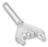 MENTOR 1294.1002 Light Pipe, Upright, 30 mm, 1 Pipes, Circular, Press Fit, Transparent