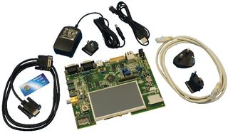 AT91SAM9M10-G45-EK - Evaluation Kit, AT91SAM9M10 MCU, USB, LCD TFT Display, Camera Interface