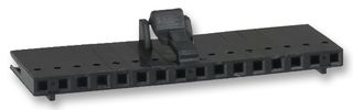 TE CONNECTIVITY - AMP 1-487526-5 FFC / FPC Board Connector, 2.54 mm, 16 Contacts, 1 Row
