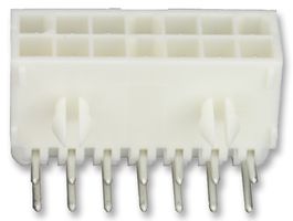 TE CONNECTIVITY - AMP 1-770973-1 Pin Header, Wire-to-Board, 4.14 mm, 2 Rows, 14 Contacts, Through Hole Right Angle