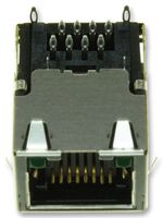 TE CONNECTIVITY - AMP 6116173-4. Modular Connector, RJ45 Jack, 1 x 1 (Port), 8P8C, Cat5, Through Hole Mount