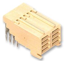 AMP - TE CONNECTIVITY 5536614-1 Connector, Z-PACK Series, 8 Contacts, 2 mm, Receptacle, Press Fit, 4 Rows