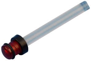 VCC / VISUAL COMMUNICATIONS COMPANY LSS_124_RTP Light Pipe, Moisture Sealed, 31.5 mm, 1 Pipes, Circular, Panel, Red, LSS Series