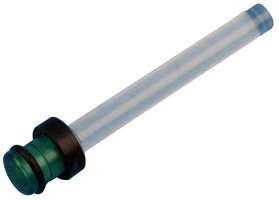 VCC / VISUAL COMMUNICATIONS COMPANY LSS_124_GTP Light Pipe, Moisture Sealed, 31.5 mm, 1 Pipes, Circular, Panel, Green, LSS Series