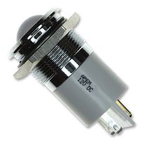 APEM Q22P1CXXW12E LED Panel Mount Indicator, White, 22 mm, 40 mA, 350 mcd