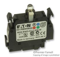 EATON M22-SWD-K11LED-W Contact Block, 1 Pole, Quick Connect