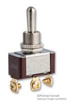EATON XTD2E2A Toggle Switch, (On)-Off-(On), SPDT, Non Illuminated, XT Series, 20 A