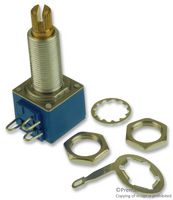 BOURNS 82Z1D-Z33-BA0/753L Rotary Potentiometer, Conductive Plastic, 250 kohm, 1 Turns, Log (Audio), 250 mW, ± 10%, 82 Series