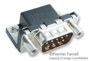 AMPHENOL COMMUNICATIONS SOLUTIONS D09P13A4GV00LF D Sub Connector, DB9, 9 Contacts, Plug, Solder, DE, FCI Delta D Series