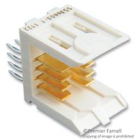 AMP - TE CONNECTIVITY 5536603-1 Connector, 8 Contacts, 2 mm, Header, Through Hole, 4 Rows