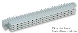 TE CONNECTIVITY - AMP 535032-4. DIN 41612 Connector, Eurocard Type C Series, 96 Contacts, Receptacle, 2.54 mm, 3 Row, a + b + c